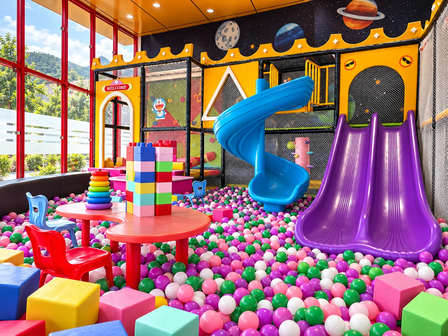 Kids zone photo